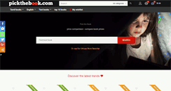 Desktop Screenshot of pickthebook.com